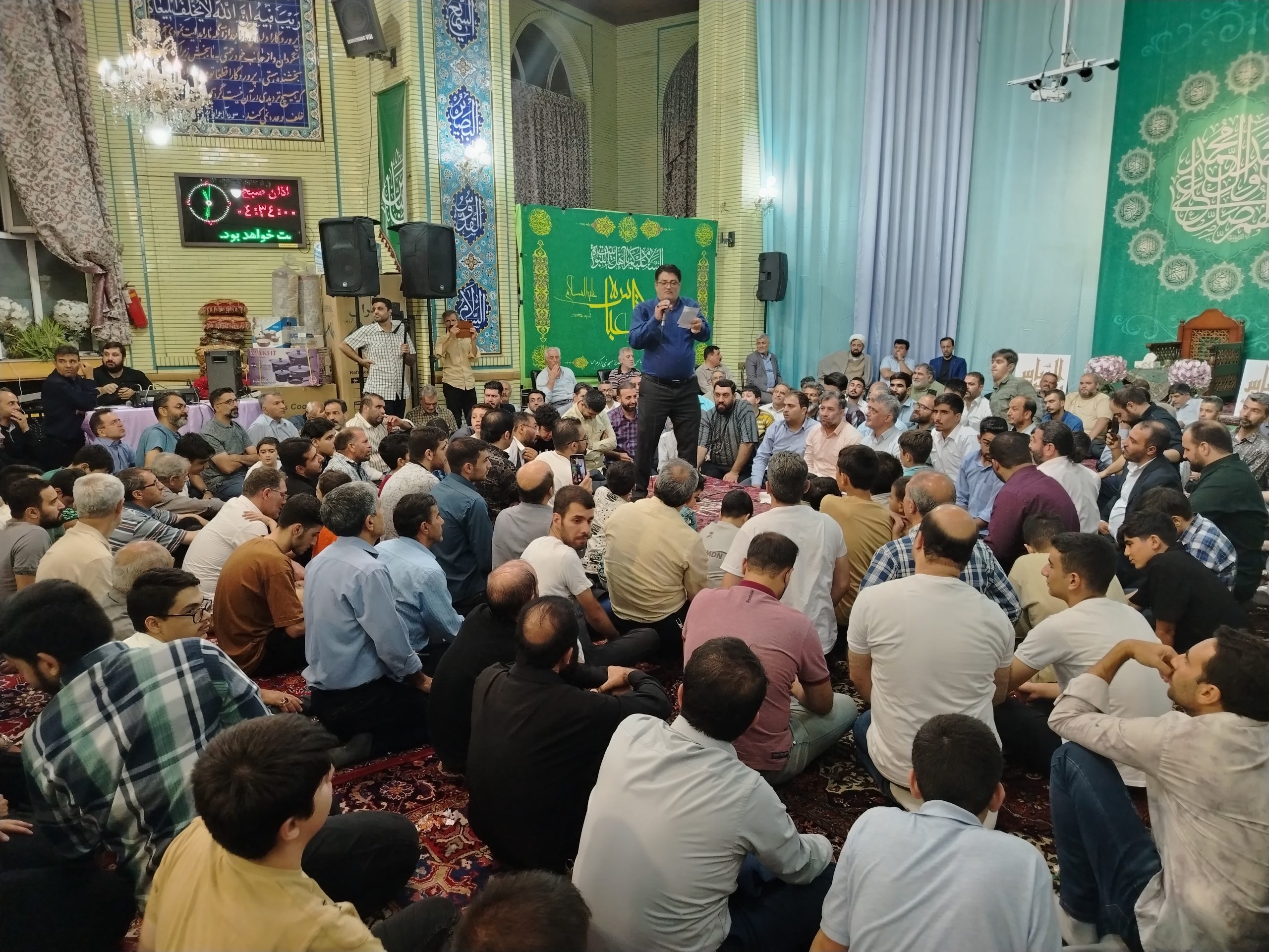 گزارش تصویری سالروز ولادت پیامبر اکرم (ص) و امام جعفر صادق (ع)- 19-06-1404